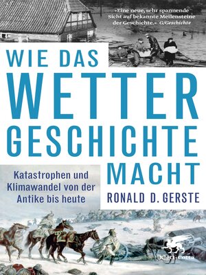 cover image of Wie das Wetter Geschichte macht